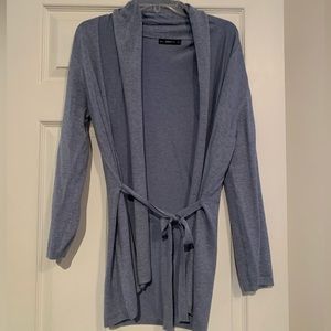 Zara blue knit sweater